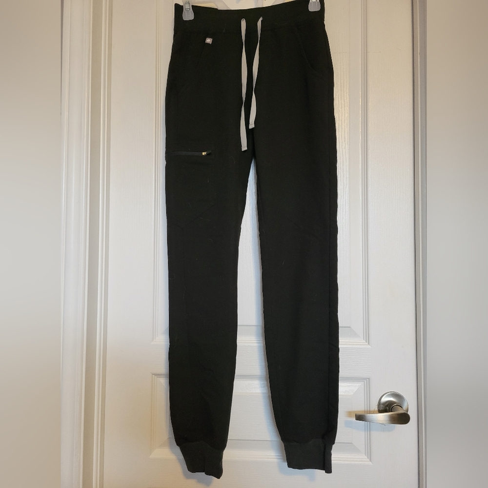 Figs Black Jogger Scrub